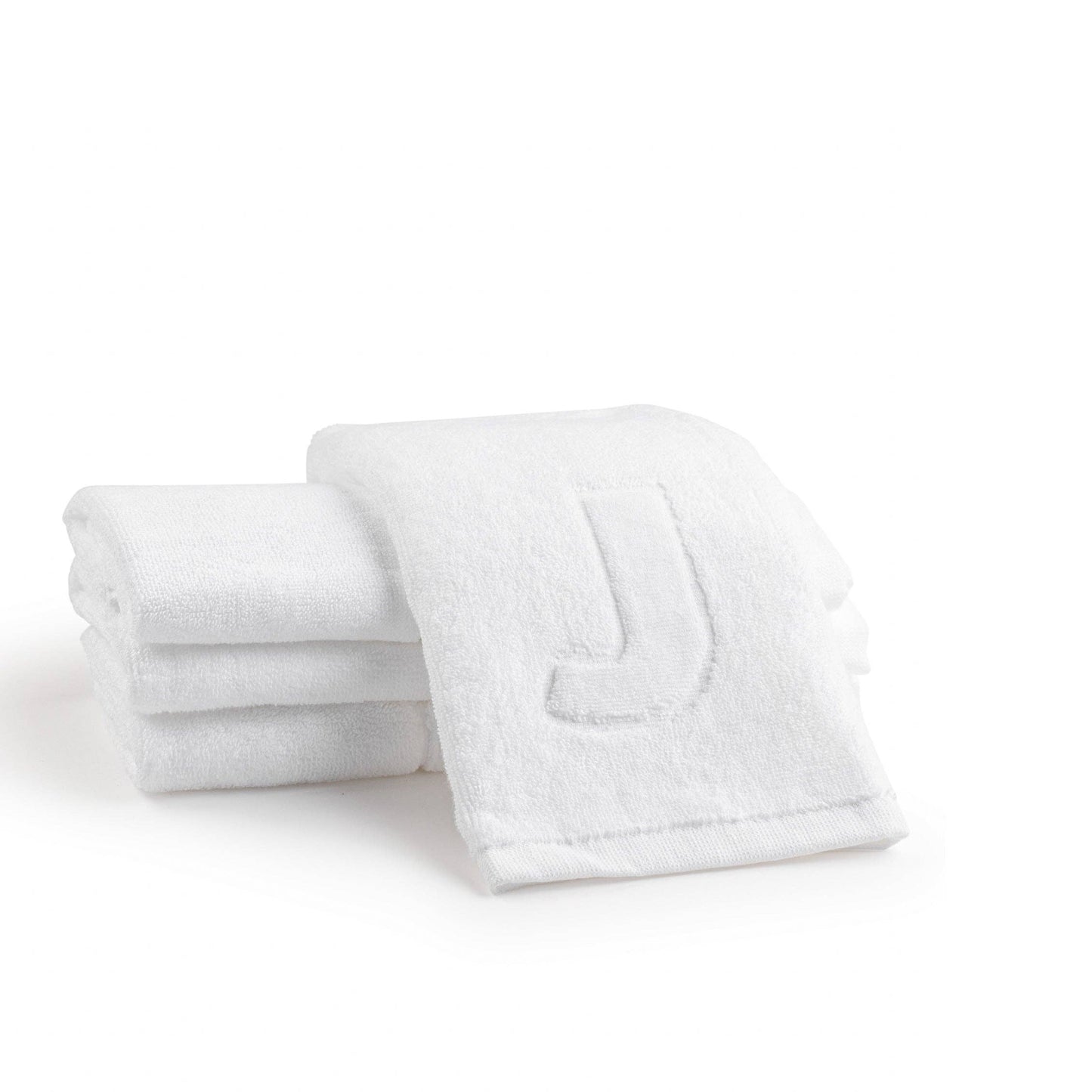 Waterdale Collection - Initial Embossed Finger Towel