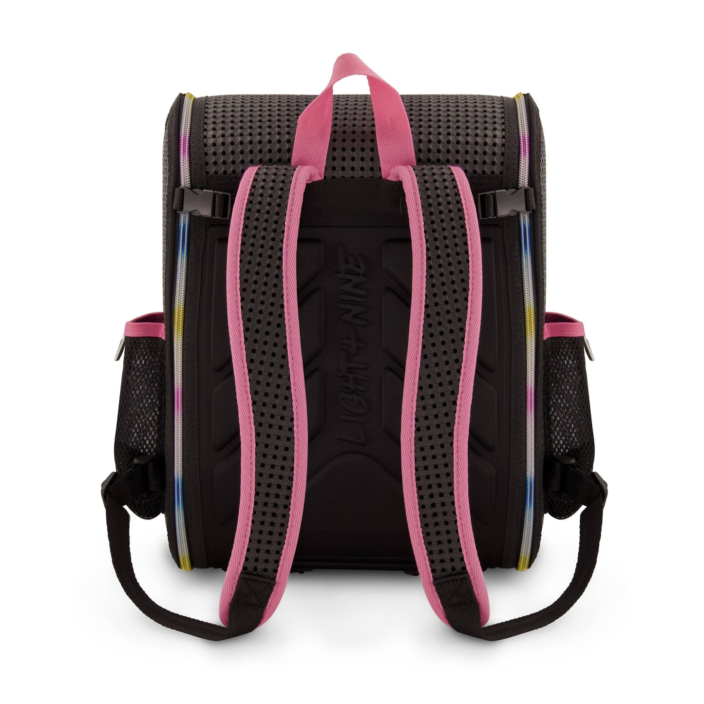 Light + Nine - Student Backpack Rainbow Pink