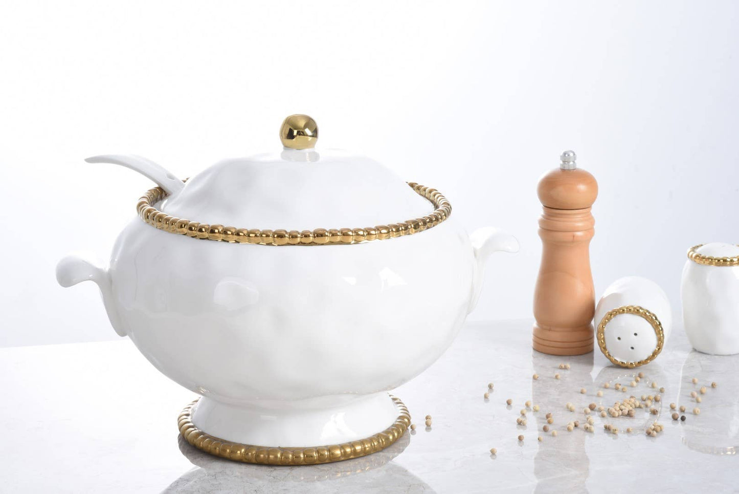 Pampa Bay - Soup Tureen & Spoon