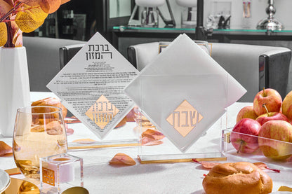 Waterdale Collection - Diamond Suspended Napkin Holder: Gold