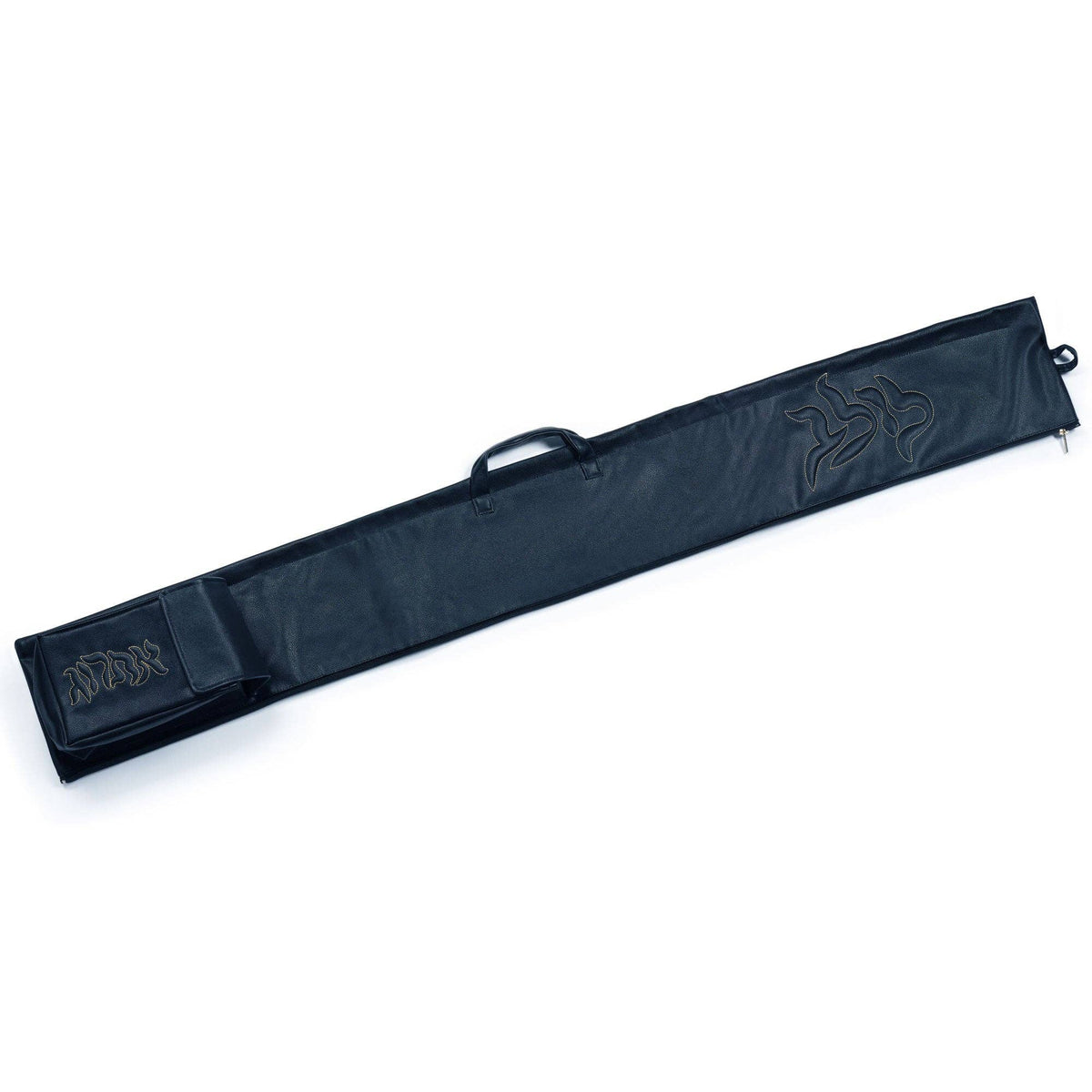 Waterdale Collection - Pillow script Lulav and Esrog Case: Navy