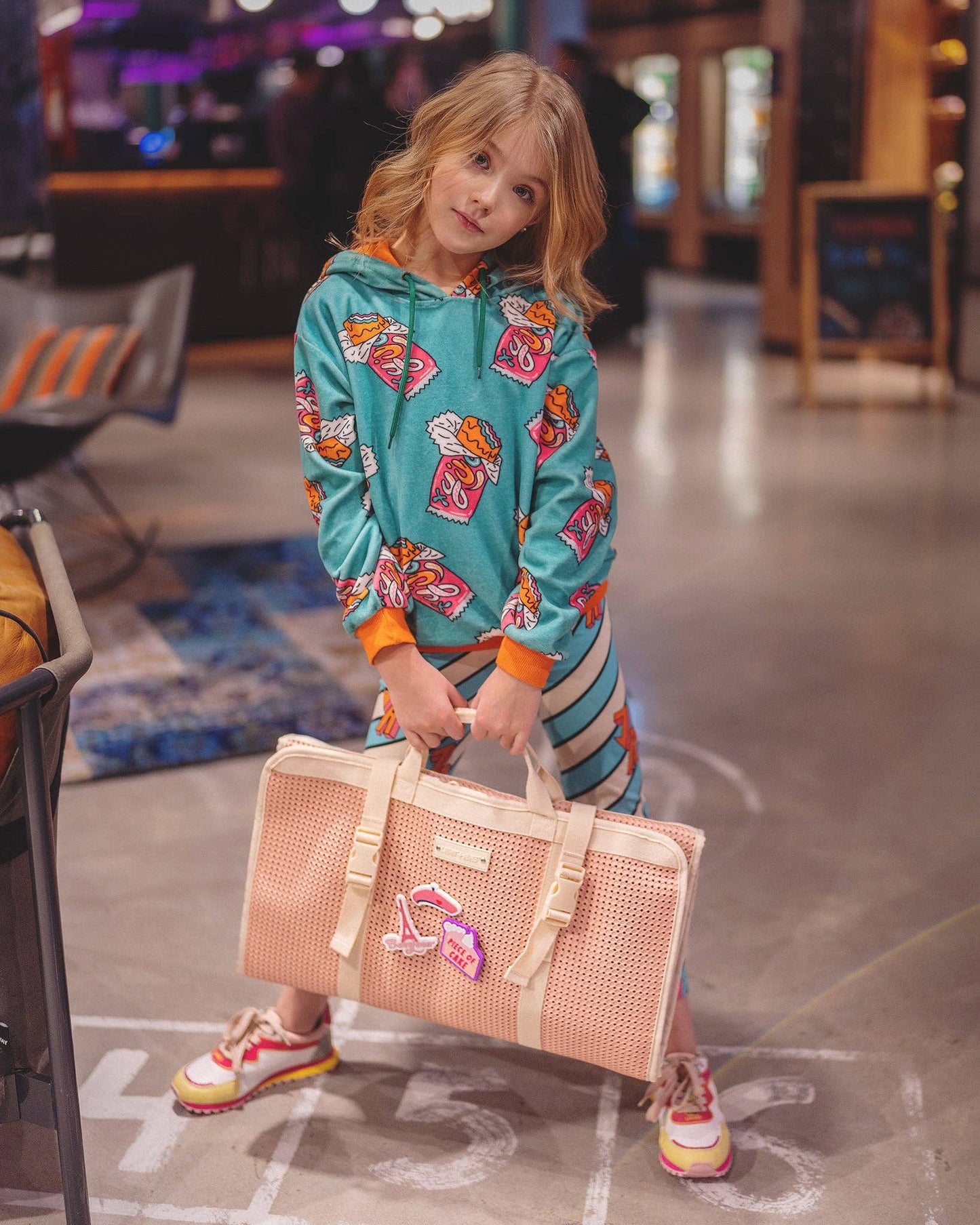 Light + Nine - Garment Bag Blossom Pink