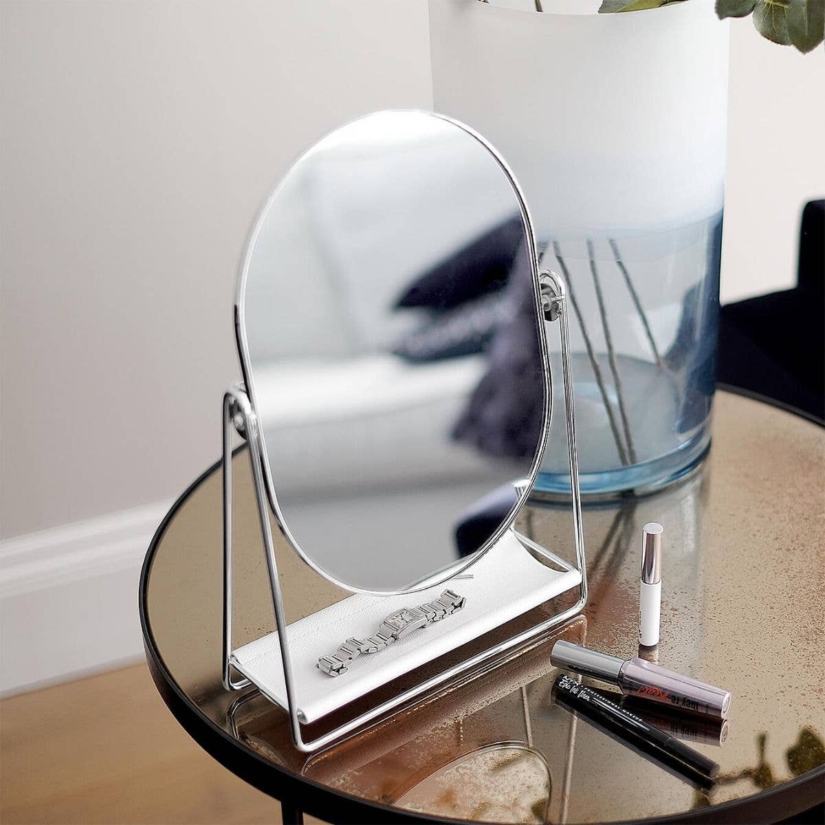 Stackers - White Mirror with Jewellery Stand
