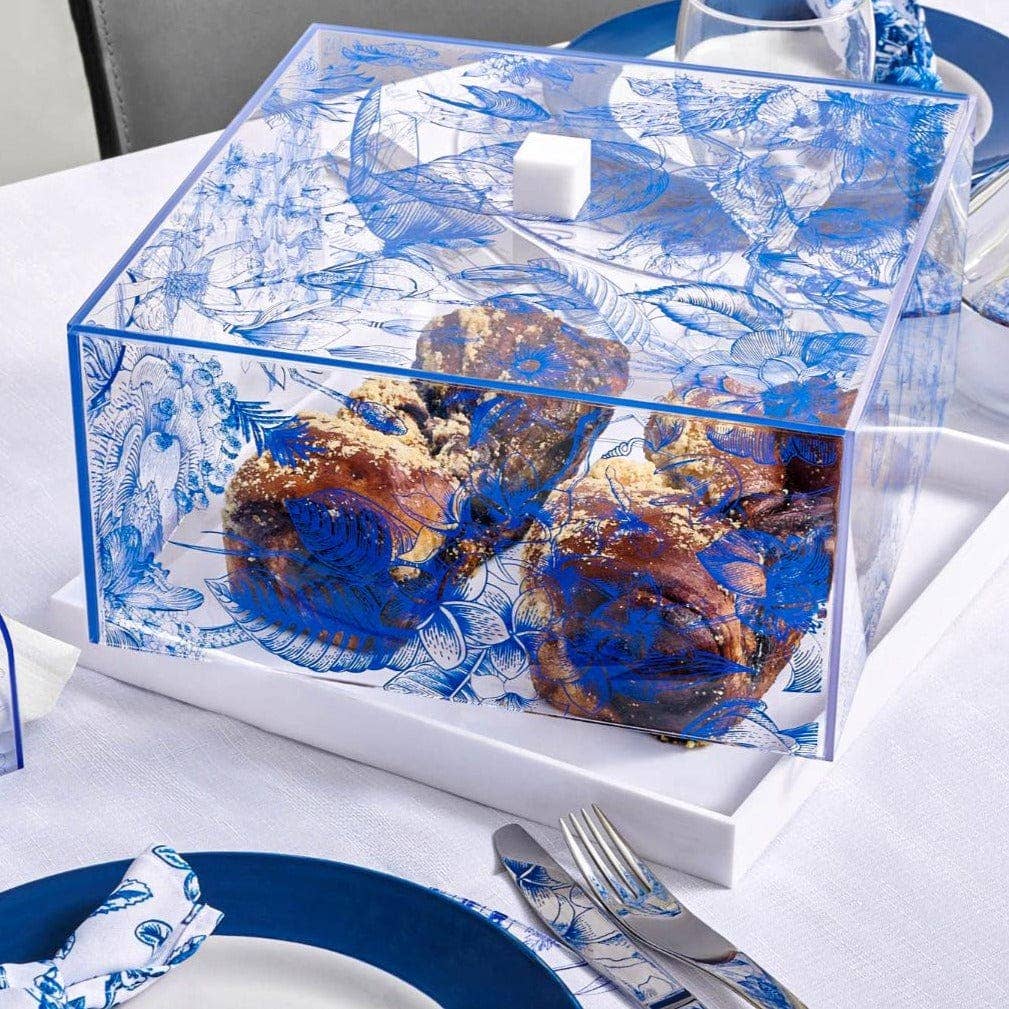 Waterdale Collection - French Toile Cake Dome