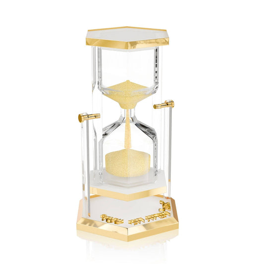 Feldart LLC - Turning 30-Min Hourglass Sand Timer v.2: Gold