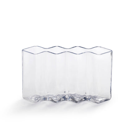 Born in Sweden AB - Row vase four: Clear glass