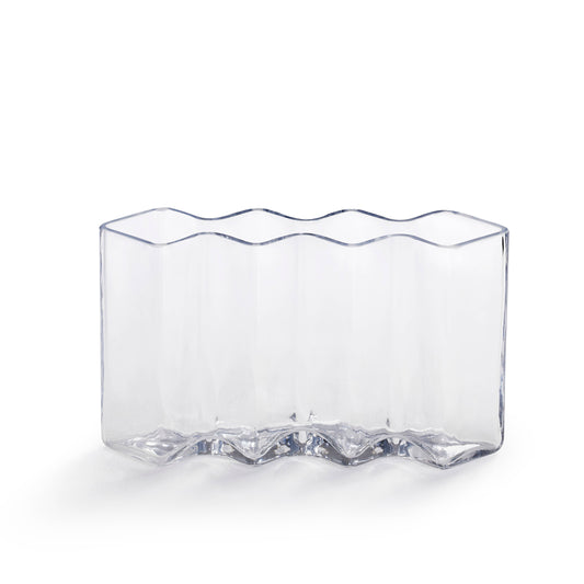 Born in Sweden AB - Row vase four: Clear glass
