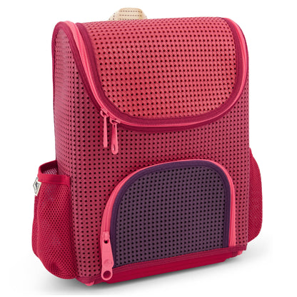 Light + Nine - Student Backpack Multi Rose