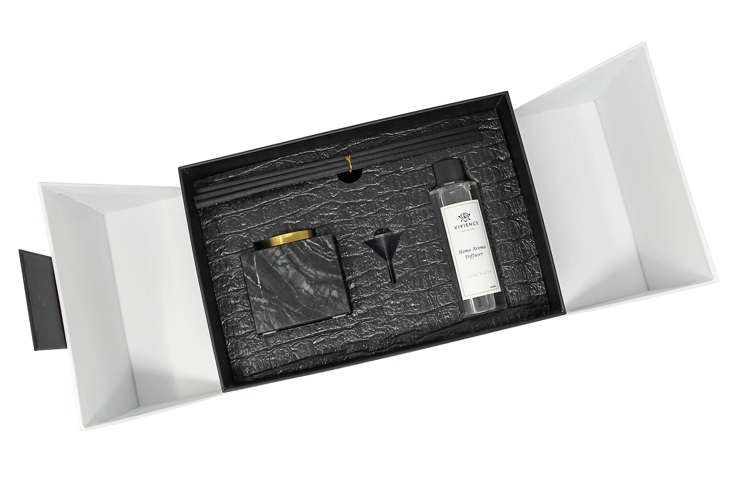 VIVIENCE - Black Marble Reed Diffuser