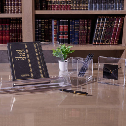 Waterdale Collection - Desk Clock: Black