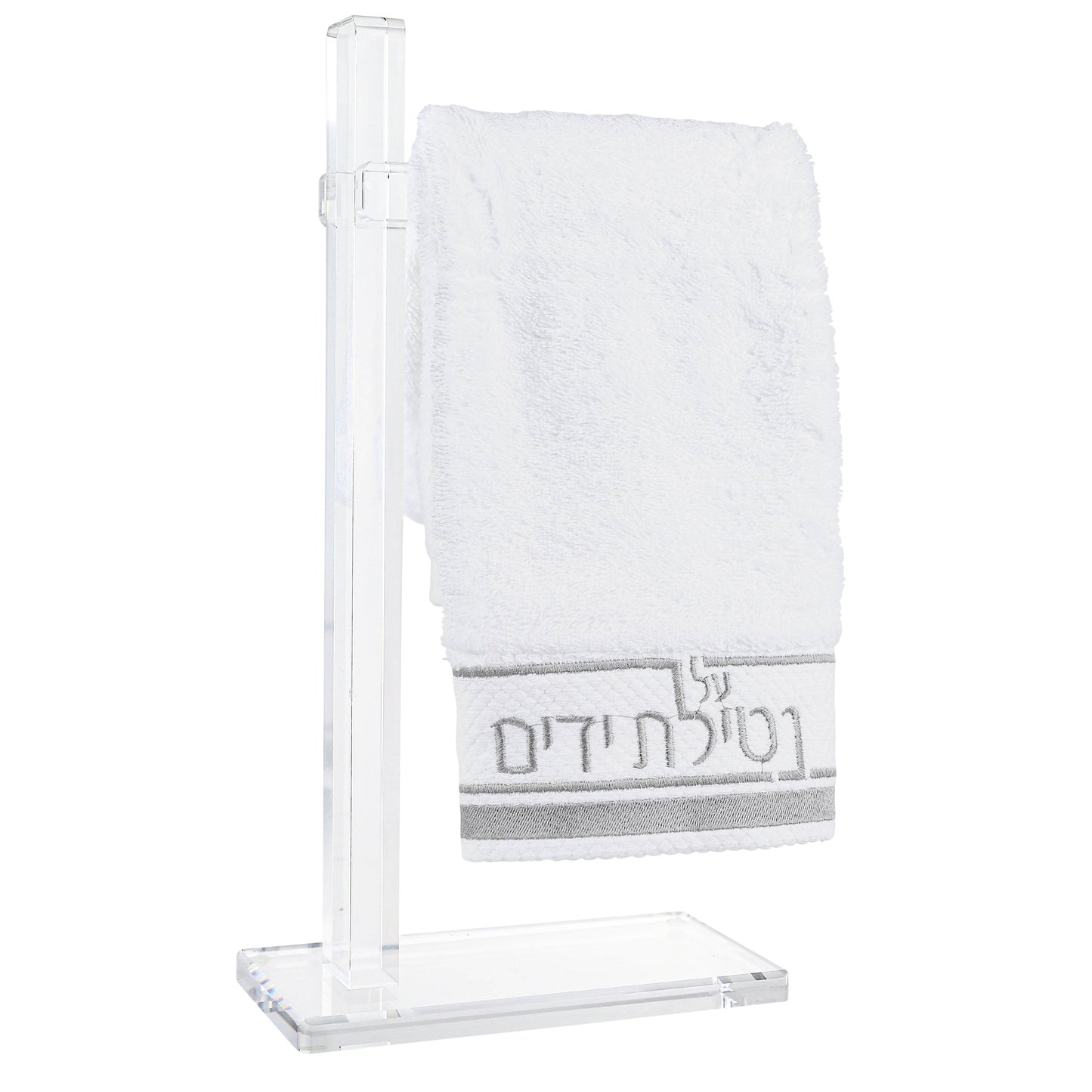Waterdale Collection - Finger Towel Stand: Clear