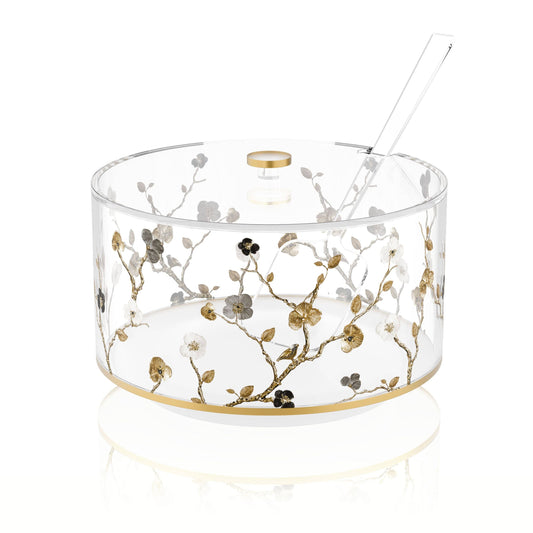 Feldart LLC - Ornate Garden Salad Bowl