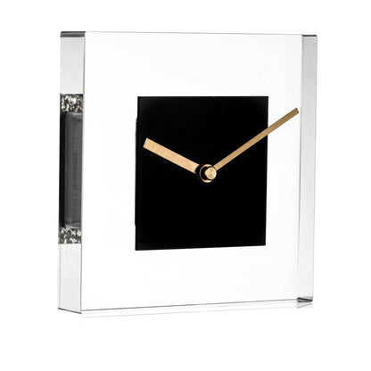 Waterdale Collection - Desk Clock: Black