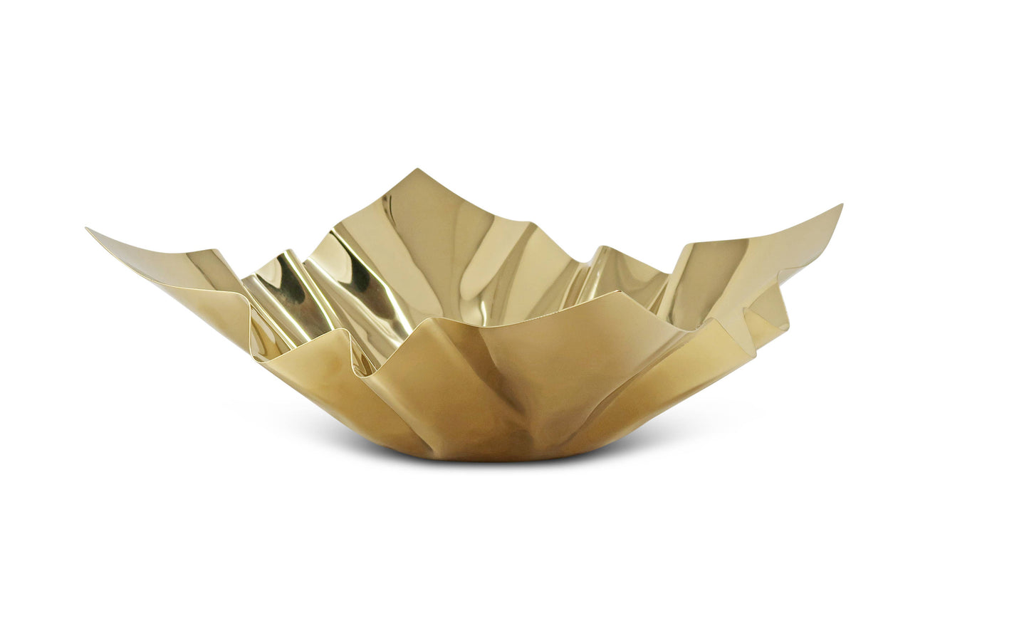 VIVIENCE - Square Bowl, 12.25": Silver