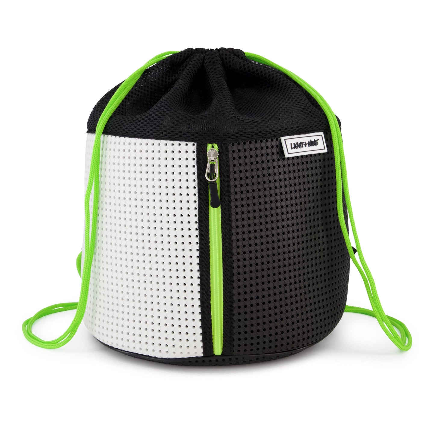 Light + Nine - Sophy Zippered Neon Lime