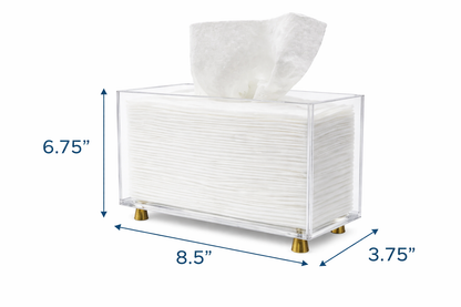 Krifts Products - Acrylic Paper Towel Holder & Dispenser for Kleenex-Style