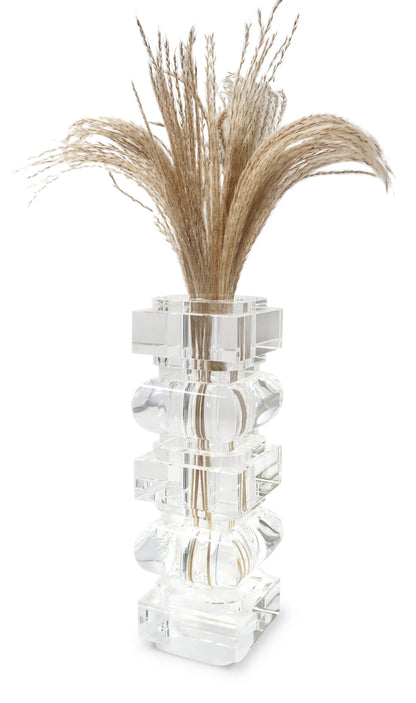 VIVIENCE - Crystal Vase Blocks Design
