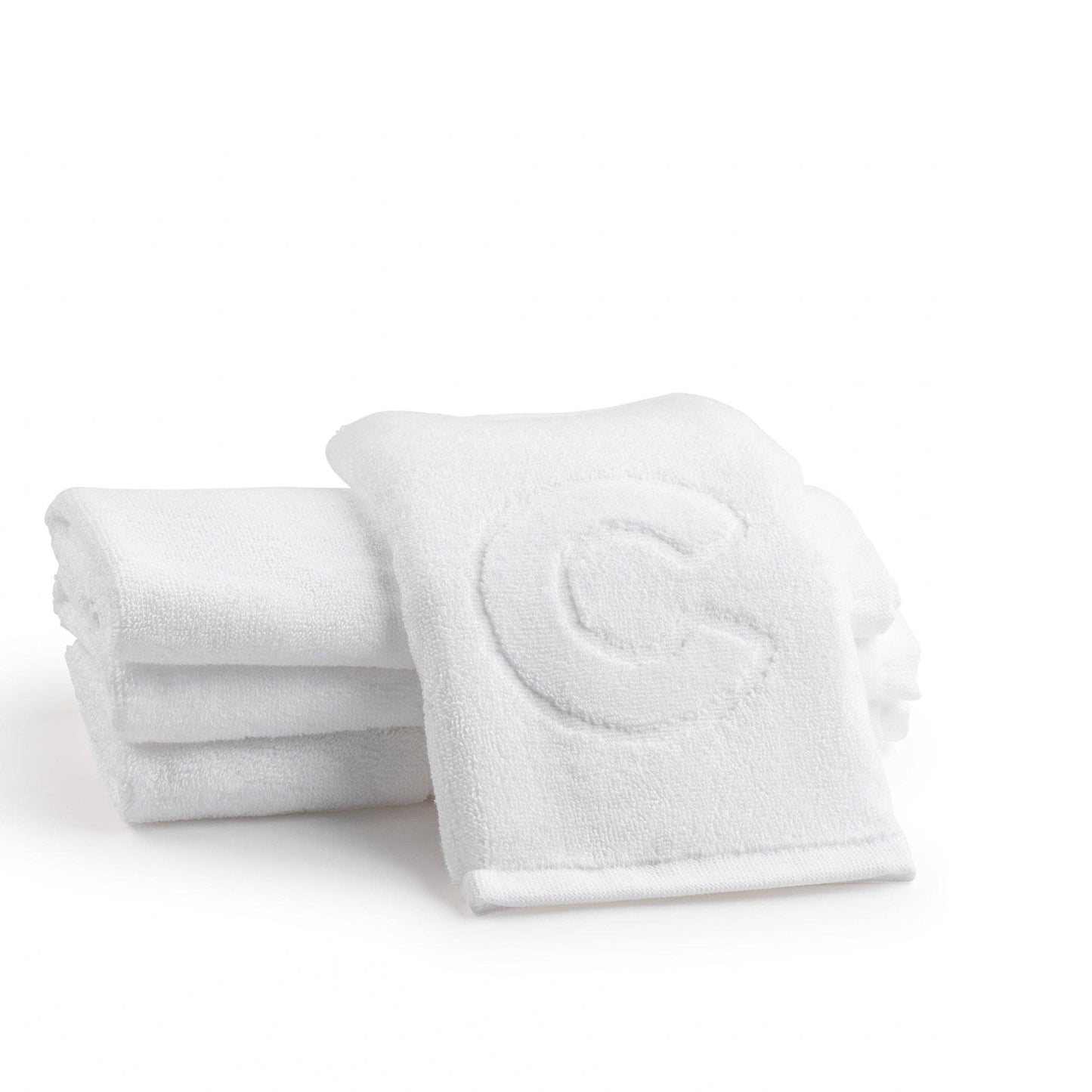 Waterdale Collection - Initial Embossed Finger Towel