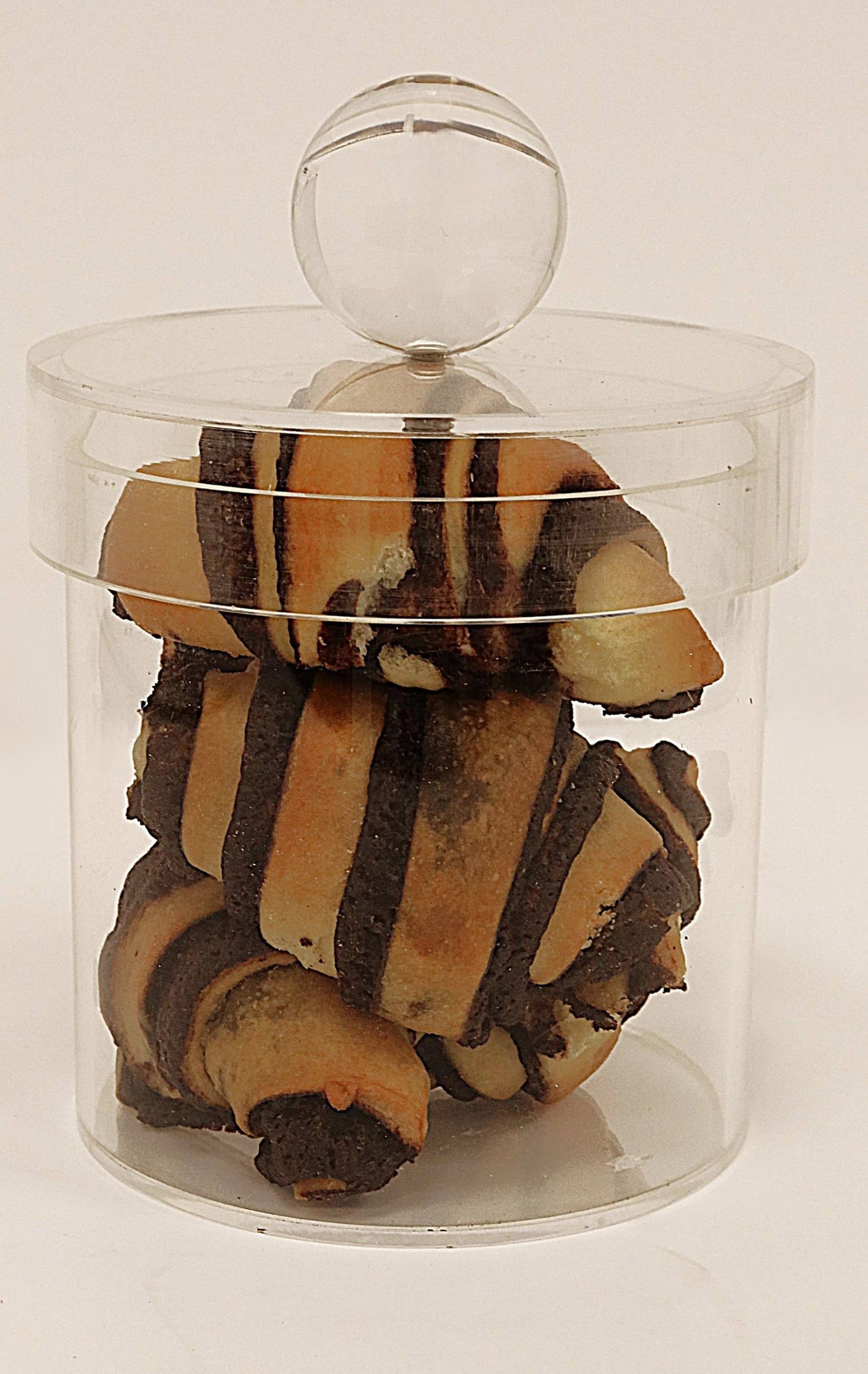 VIVIENCE - Acrylic Canister with Clear Ball Knob