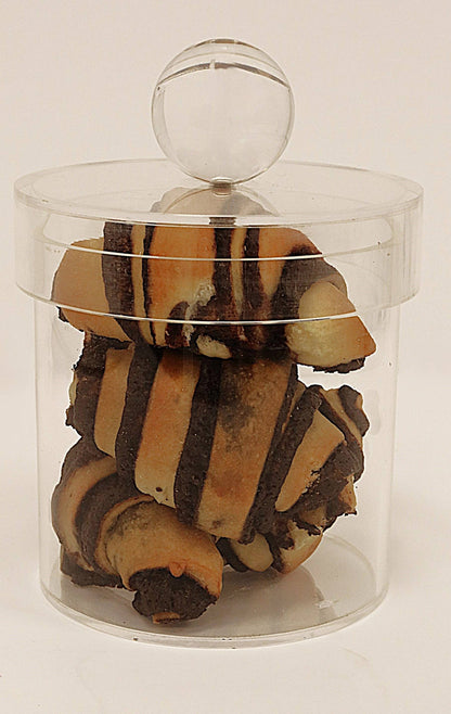 VIVIENCE - Acrylic Canister with Clear Ball Knob