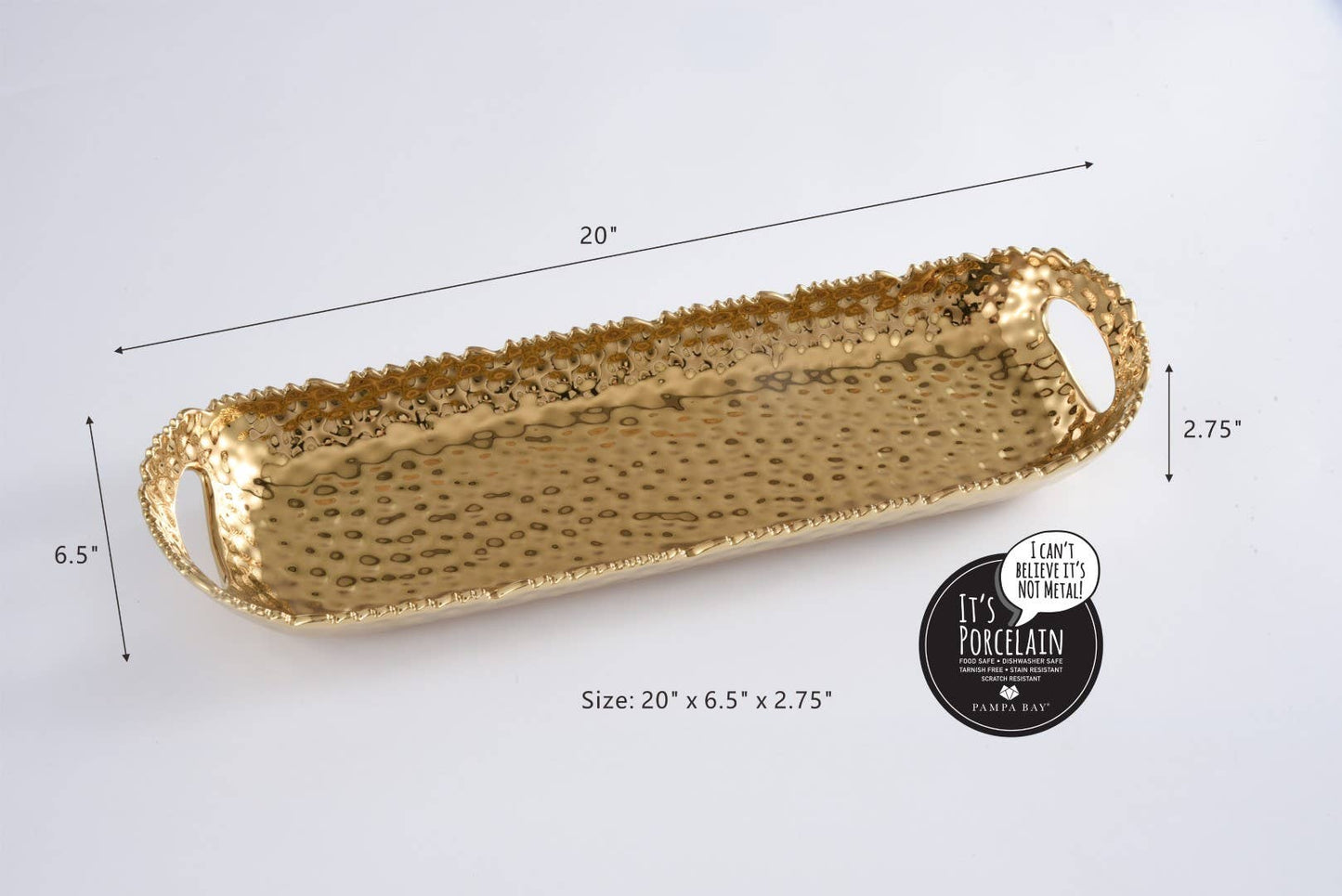 Pampa Bay - Long Tray with Handles