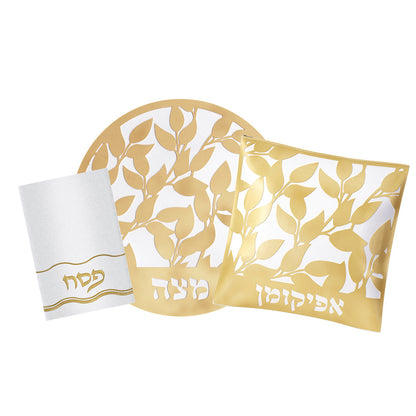 Leaf Laser Cut Pesach Set